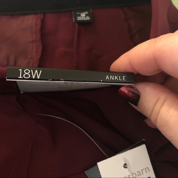 NEW!!!  Roz & Ali ankle pants size 18W - Picture 6 of 7